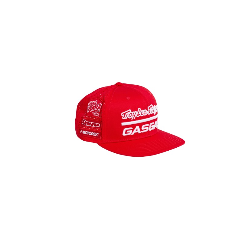 TLD GASGAS TEAM  FLAT CAP RED