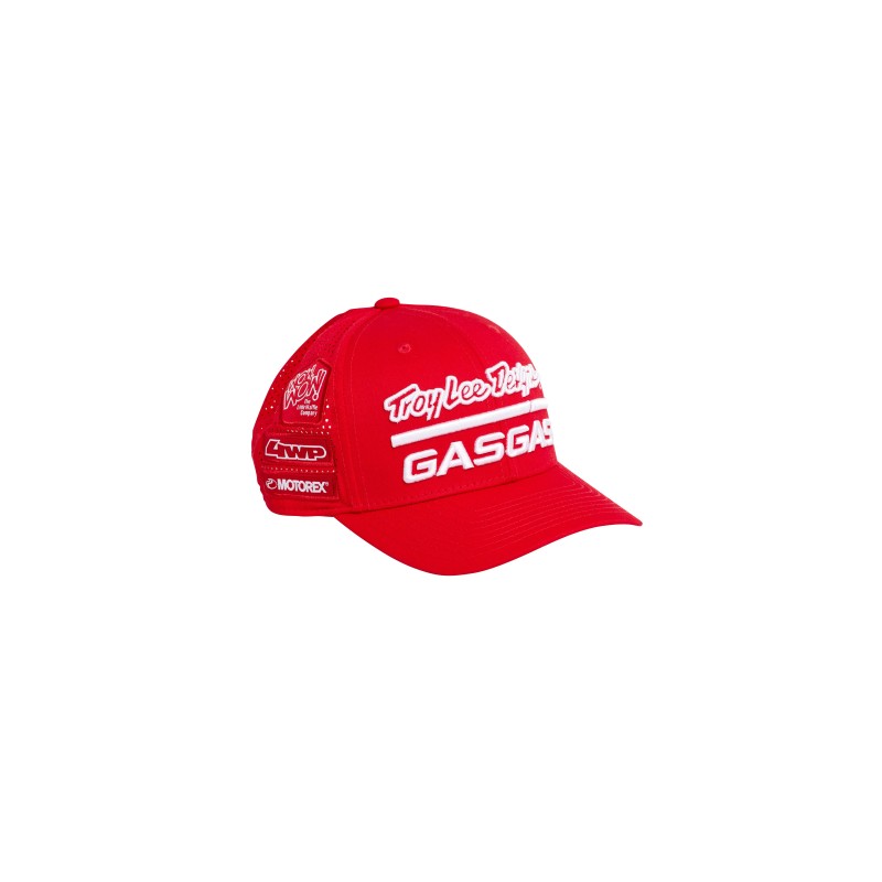 TLD GASGAS TEAM CURVED CAP RED