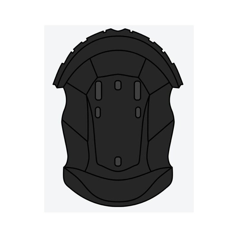 WRAAAP HELMET CROWN PADDING