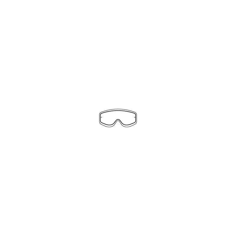 RACING GOGGLES DOUBLE LENS CLEAR