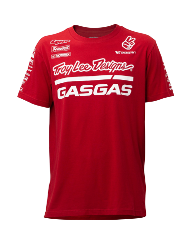 TLD GASGAS TEAM TEE DARK RED