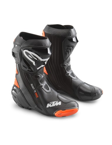 SUPERTECH R BOOTS BLACK/ORANGE