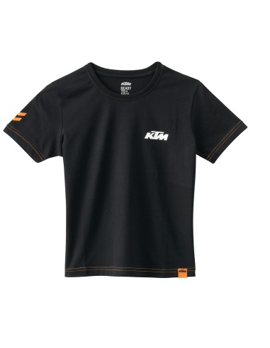 KIDS RACING TEE BLACK